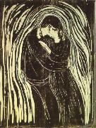 Edvard Munch Kiss oil painting